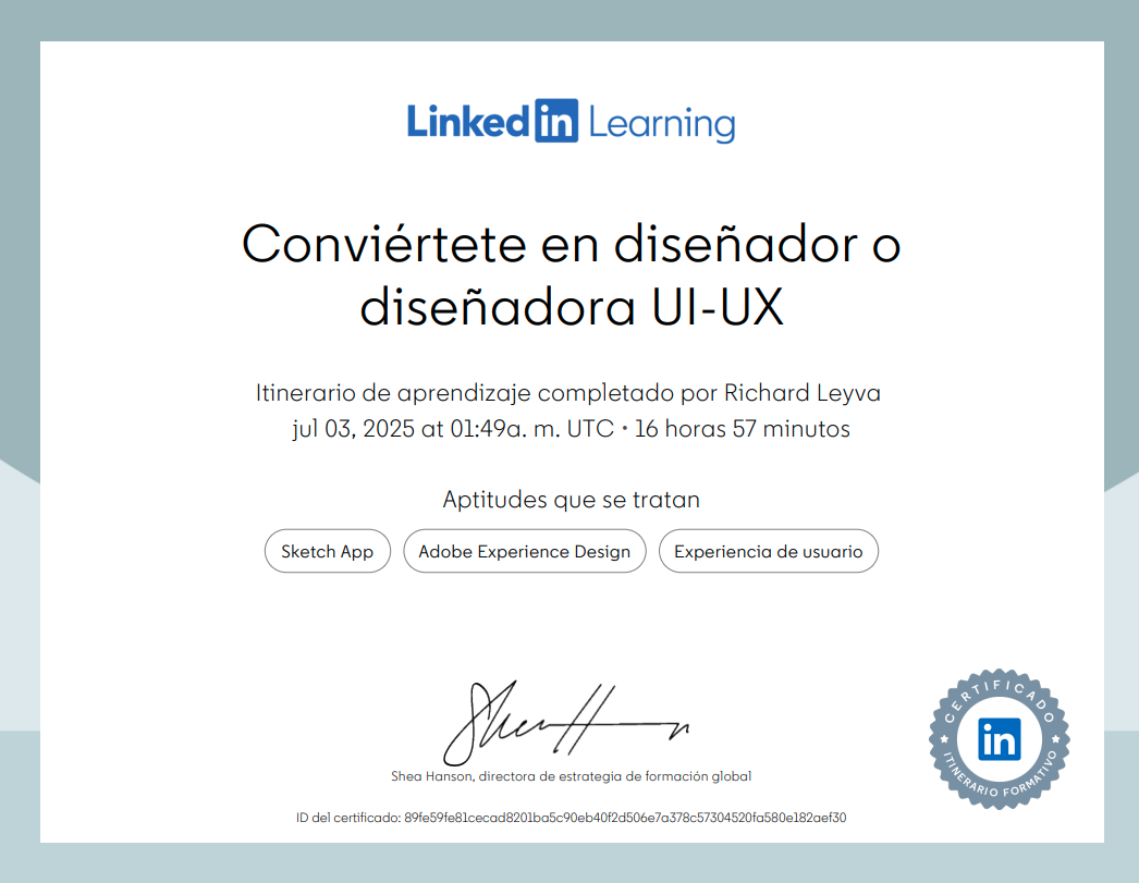 Certificado Especialista en Branding